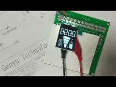 Display LCD VA Gráficos Brancos Painel Preto Faixa longa 4.5V 9PIN