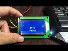 Display LCD de 7 segmentos HTN Luz de fundo LED azul-branca para alimentação UPS