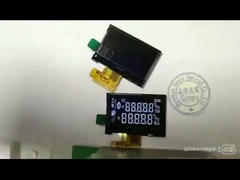 Display de segmento LCD COG FPC VA Branco em Preto Interface SPI para telemóvel
