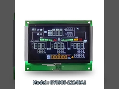 Display LCD de segmento personalizado de 4,3 polegadas VA tela preta luz de fundo branca 5,0V