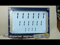 4.8V Display LCD Eletrônico 664 Dispensador de Fule TN Segmento 130PIN Luz de fundo branca