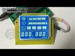 TN LCD Screen LCD Segment Display fundo escuro luz de fundo branca SMT_HT1621