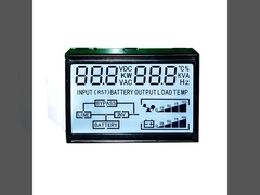 5.0V LCD Segment Screen TN Monocromo LCD Display Branco LED Backlight Placa de PCB