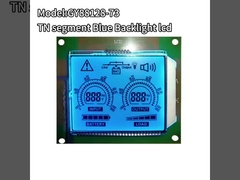 Display LCD de segmento TN Display LCD de fundo azul HT1621 COB Module