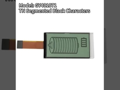 18PIN FPC Connect Custom LCD Display Screen TN Segmentado Caracteres Negros