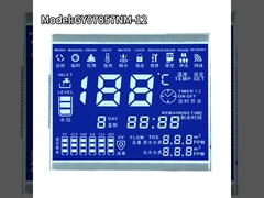 HTN Azul 8 polegadas segmentado painel de tela LCD personalizado para distribuidor de água