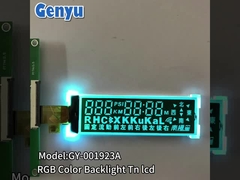 COG Segmento LCD Display TN Negativo 20pin FPC RGB Luz de fundo de cor para cronômetro