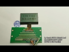 2Ecrã LCD de 0,4 polegadas FSTN 128x64 Ecrã LCD transflectivo 27PIN 8 bits paralelo