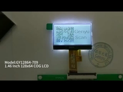 1.46 polegadas 128x64 COG módulo LCD FSTN positivo 3.3V UC1701 14PIN SPI Interface