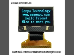 Tipo de matriz Ecrã OLED de 0,96 polegada 128x64 pixels SSD1306 30pin Soldagem FPC