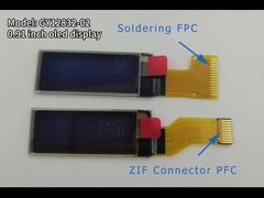 0.91 polegadas OLED Display 128x32 Pixels Azul 12PIN SSD1306 com interface SPI