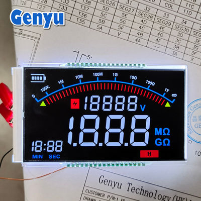 Bom preço. Segmentos de cor do ecrã preto VA LCD Display on-line
