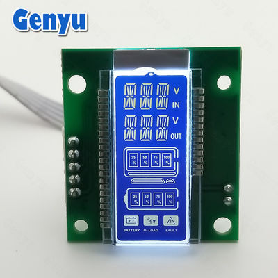 Bom preço. RoHS 14 Segment LCD Display HTN fundo azul luz de fundo branca SMT_HT1621 on-line