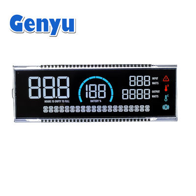 Bom preço. 4.5 polegadas Painel LCD tipo VA 7 14 Segmento LCD Display para armazenamento de energia portátil on-line