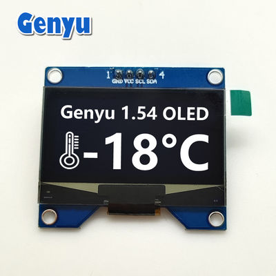 Bom preço. 1Módulo de Display OLED monocromático de.54 polegadas 128x64 pontos CH1116 IIC Interface on-line