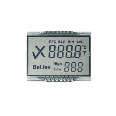 Bom preço. TN Reflector positivo monocromático digitais pretos Display LCD de segmento personalizado on-line