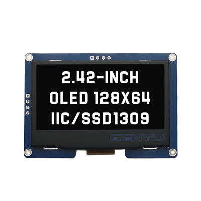 Bom preço. 2.42 Inch OLED Display Module LCM 4 PIN IIC I2C SSD1309 Driver 128x64 Dots in Genyu White/Blue/Yellow/Green on-line