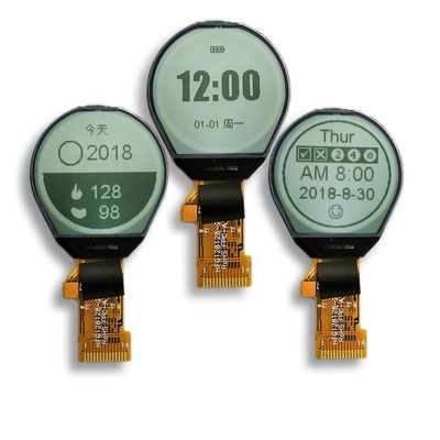 Bom preço. 1.3inch GY128128-23 Round LCD Module 4-Spi FSTN Custom Monochrome Dot Matrix Clock COG LCD Screen 128x128 Circle Display on-line