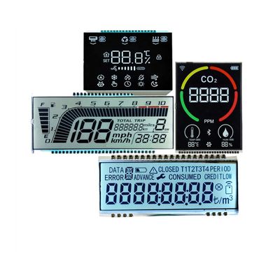 Bom preço. PIN Connector Customized Monochrome Lcd Screen Digital Speedometer Meter Lcd TN HTN FSTN Positive Segment Display on-line