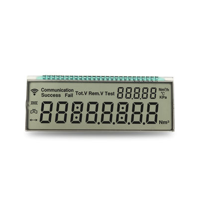 Bom preço. 3.3V Operating Voltage Custom LCD Display for Positive Reflective Screen Energy Meter 8 Digit 7 Segment Monochrome LCD on-line