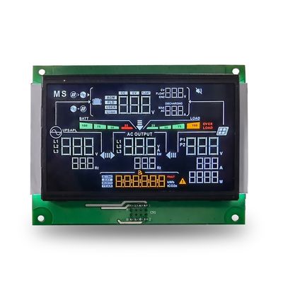 Bom preço. Tela de LCD do inversor solar digital segmentada de 7 segmentos Preto VA -20-70C com e Driver IC CS1621 on-line