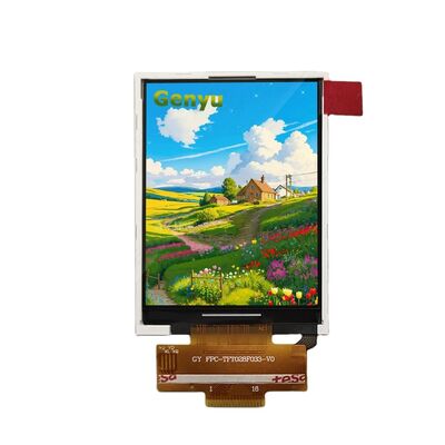 Genyu 2,8 polegadas 240x320 pixels TFT LCD Display com 4SPI ST7789 Driver TN Transmissível 18 pin Soldagem