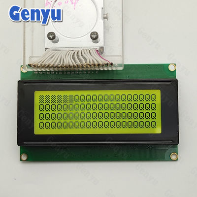 Bom preço. STN Amarelo Verde Módulo de Display LCD monocromático Ecrã 20x4 Caracter LCM 16pin on-line