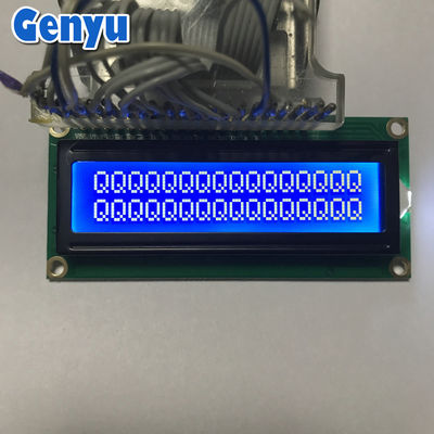Bom preço. 16x2 LCD Display Module Caracter 1602 STN Fundo azul Luz de fundo branca on-line
