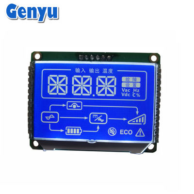 Bom preço. STN Negativo Display LCD de sete segmentos 3,3 V Display LCD com conector PIN on-line