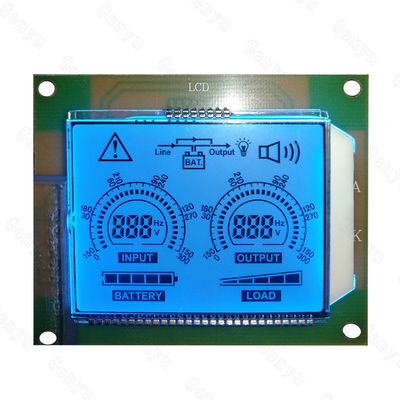 Bom preço. Display LCD de segmento TN Display LCD de fundo azul HT1621 COB Module on-line