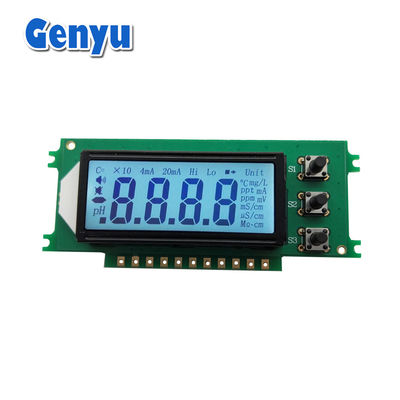 Bom preço. HT1621 Ecrã LCD de 4 dígitos e 7 segmentos FSTN com luz de fundo branca on-line