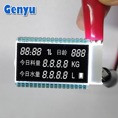Bom preço. Módulo LCD VA negativo Caracteres brancos Ecrã preto 4.5V 34PIN Para alimentador on-line
