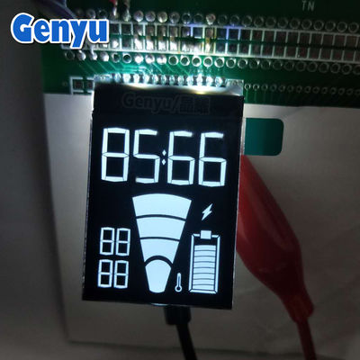 Bom preço. Display LCD segmentado COG+PIN preto ST7035 I2C on-line
