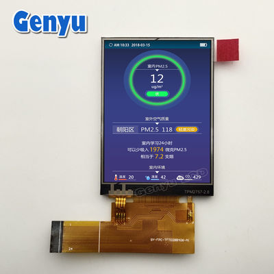 2.8 polegadas TFT Touch Screen LCD Resistivo Touchscreen 240x320 3.3V ST7789 SPI