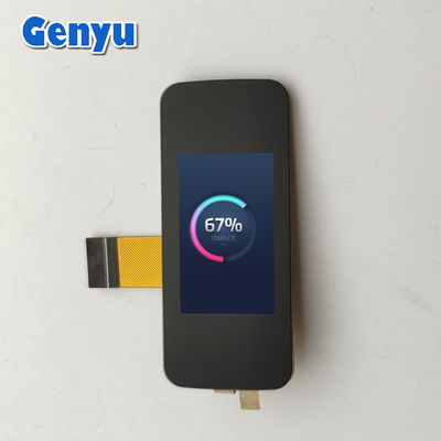 1.06 polegadas TFT LCD capacitivo touchscreen G + F 96 * 160 pontos ST7735 SPI 15 pin FPC