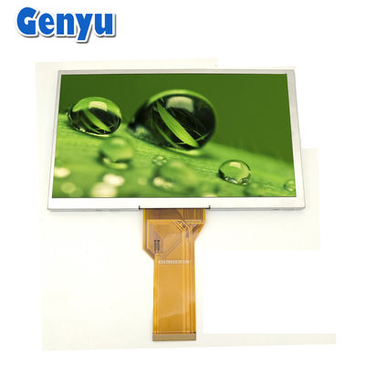 Interface digital 7 polegadas TFT tela LCD RGB 800 × 480 Resolução Normal Branco 50 pin