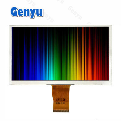 Bom preço. Interface RGB 7 polegadas TFT LCD touch screen 1024 × 600 pontos Matriz 50 pin FPC on-line
