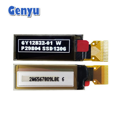 Bom preço. Display OLED pequeno 0,91' 128x32 pontos Branco 14PIN SSD1306 Interface I2C on-line