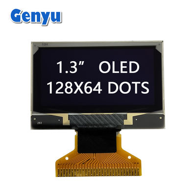 Bom preço. Display OLED de alto contraste de 1,3 polegadas 128x64 pontos SH1106 30PIN Soldagem FPC on-line