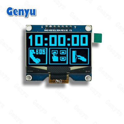3.3V 1,54 polegadas OLED Display 128x64 Branco Azul Amarelo Com SPD0301 Driver IC