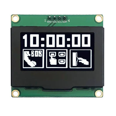 Bom preço. 1Módulo de Display OLED de 54 polegadas Cor Branca 128x64 Pixels SSD1309 Interface I2C on-line