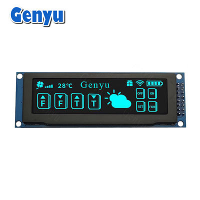 Bom preço. 3.12 polegadas Cor azul 256x64 OLED Display SSD1322 OLED Display SPI Interface on-line