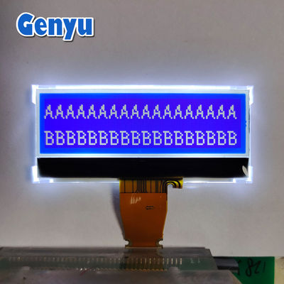 Bom preço. 2.18 polegadas COG Display gráfico LCD 128x64 pontos STN Azul 10PIN SPI Interface on-line