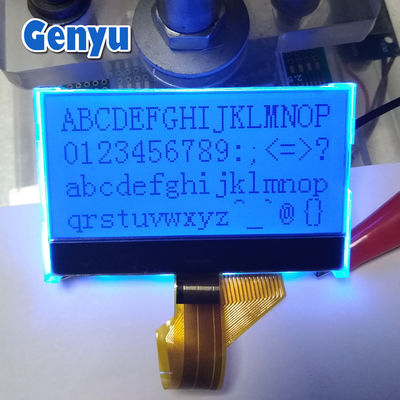 Bom preço. 2.7 polegadas 128x64 Display gráfico LCD FSTN COG Luz de fundo azul 3.3V 26PIN FPC on-line