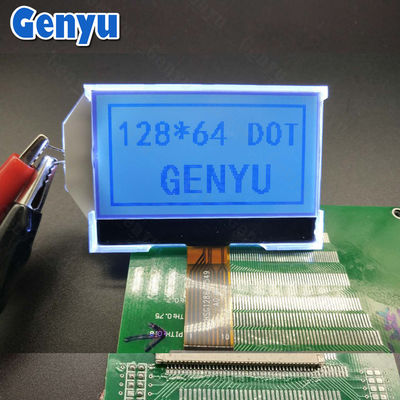 2.15 polegadas 128x64 LCD Display STN COG+FPC 10PIN Interface SPI
