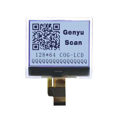 1.5 polegadas Ecrã LCD 128 x 64 Display gráfico LCD FSTN Interface transmissora ST7567 SPI