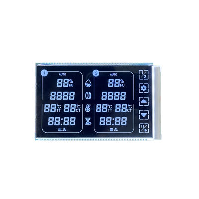 Bom preço. Dimensão personalizada 3.3V VA Toque LCD Segmento de ecrã Display Branco 78PIN on-line