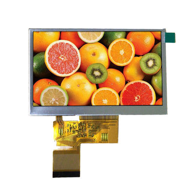 Tela de toque LCD TFT IPS de 4,3 polegadas, interface RGB 480x272