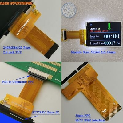Bom preço. 2Display LCD IPS TFT de 4 polegadas para dispositivos médicos com certificação ISO9001 e ângulo de visão livre on-line